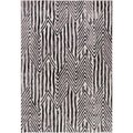 Concord Global Trading Concord Global 45225 5 ft. 3 in. x 7 ft. 7 in. Lara Dancing Stripes - Ivory 45225
